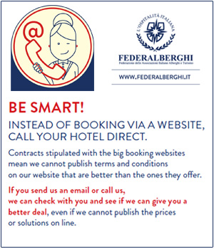 Be smart, instead of booking via a website!